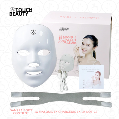 Touch-Beauty™ | Le masque facial LED 7 couleurs