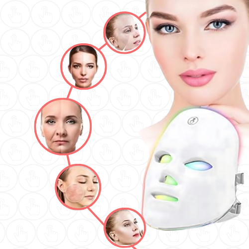 Touch-Beauty™ | Le masque facial LED 7 couleurs